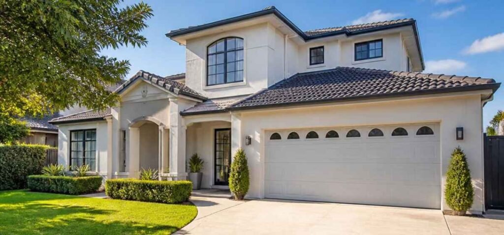 Suburban Perth home with a freshly soft-washed exterior